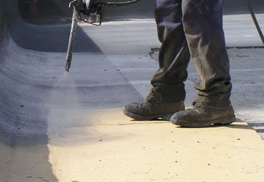 coating systems over Lincoln spray foam roof systems